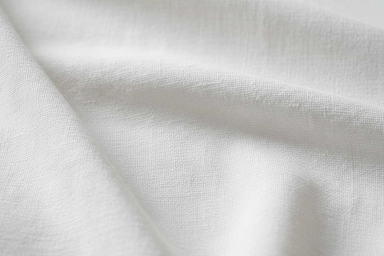 more zoomed into the white linen